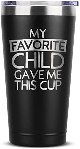 Подароци За Татковци - Моето Омилено Дете Ми Ја Подари Оваа Чаша-Смешни Подароци За Тато Од Ќерка Син Деца Деца-Денот На Татковците