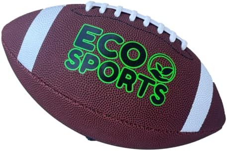 Синтетички кожен фудбал - Надворешен фудбал за деца и млади - Одржливи американски фудбалски топки - Големина 7 | 6 | 5 фудбалска опрема