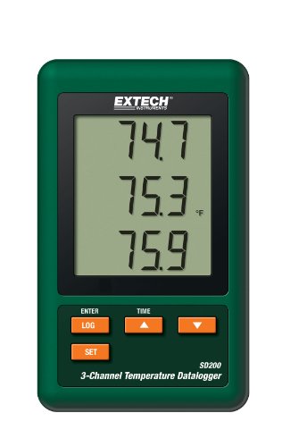 Extech SD200 3-канален температурен даталогер