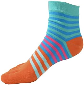 Pidudu жени пети чорапи дами пет чорапи со прсти, женски чорапи мултипак дами чорапи, големина 4-9, 6 пара