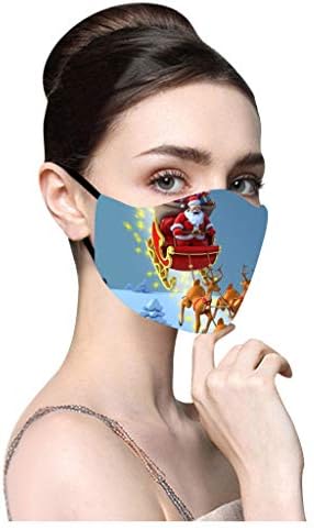 Zewuai Нова возрасна боја за еднократно засадување за миење садови 3Д Божиќни печати уста Ц -над со еластично прилагодување на ушите