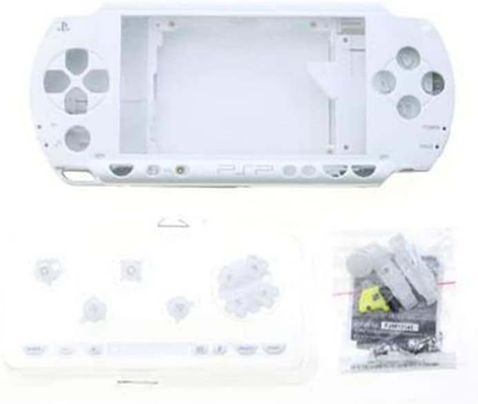 Текмихат целосна обвивка за куќиште за куќиште со копче поставено за замена на Sony PSP 1000 1001 серија