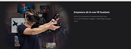Nolo CV1 Pro Локатор Следење за VR контролори и комплет за движење за PlayStation VR, Gear VR, Oculus GO, PIMAX HEADELSET Steam