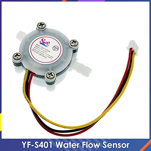 Лидија ERKK821 Сензор за сензори за проток на вода за проток на кафе, мерач на мерач на мерач на мерач 0,3-6L/мин Внатрешен дијаметар