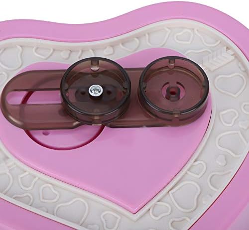 FDIT пластична прекрасна loversубовници за бакнување Музички кутија за накит во форма на срцева кутија роденденски подарок за домаќинство