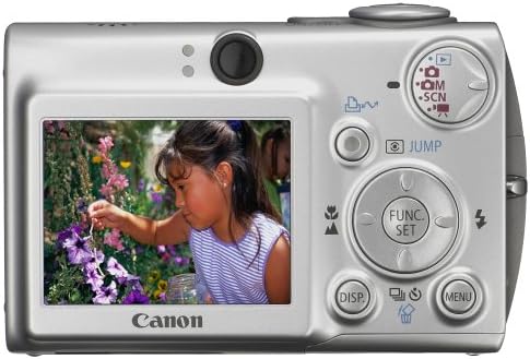 Canon PowerShot SD500 7.1MP Дигитална камера со ЕЛПХ со 3x оптички зум
