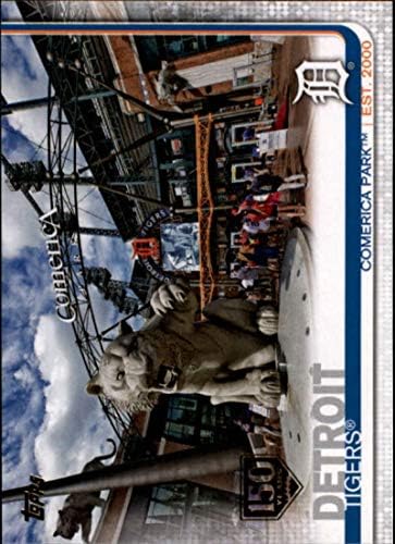 2019 Топс 150 -годишнина #491 Комерика Парк Детроит Тигерс Серија 2 МЛБ Бејзбол Трговска картичка