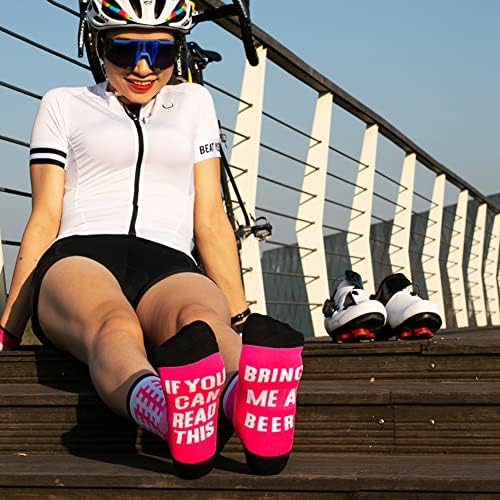 Велосипедски чорапи про машки жени возејќи чорапи велосипед велосипед спортски глужд атлетски чорапи xc mtb bmx црно розова сина