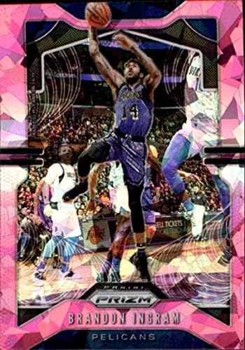 2019-20 Panini Prizm Prizms Pink Ice 241 Брендон Инграм Newу Орлеанс Пеликанс НБА кошаркарска трговија картичка