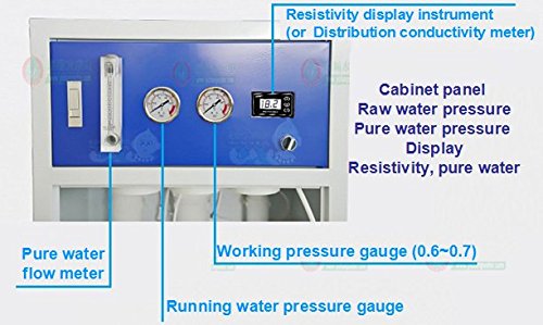 Лабораториска деонизирана Машина За Вода, Опрема За Индустриско Прочистување На Водата, Ултра Чиста Опрема За Вода Со Дисплеј за отпорност