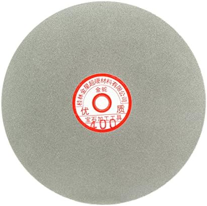 Аексит 200мм 8-инчни абразивни тркала и дискови Грит 400 дијамантски обложени рамни лап-тркала на дискот за мелење на површини за мелење на површински