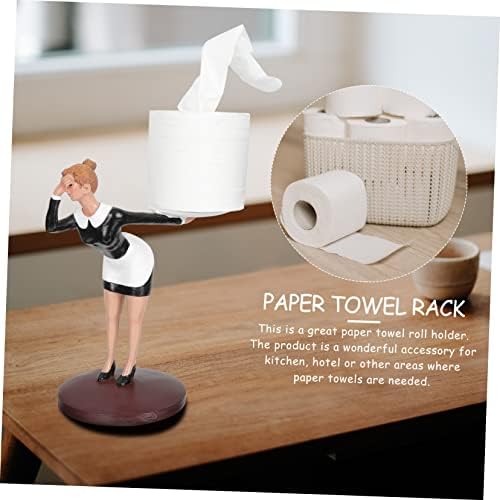 Аголилно ролна хартиена држач за крпи за салфетка за домашно ткиво диспензерот рачен крпа за распрскувач хартија за хартија држач за бања хартија