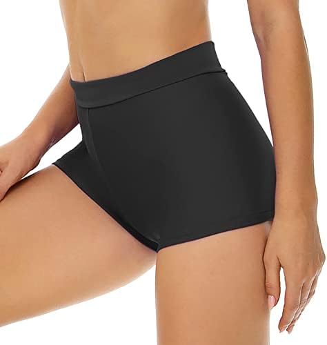 Cfklopgg Sharts Shorts Women плус големина со џебови долги стебла за пливање жени плус големина бикини комплети за жени.
