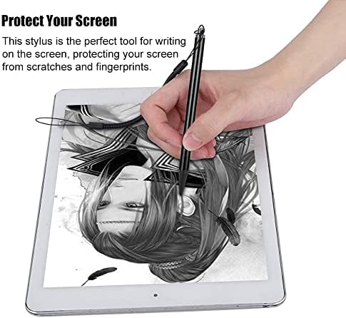Резистентен стилус, пролетно јаже на допир Пен за сликање отпорен на екран на допир тврд врв стилус за POS, PDA, индустриски компјутер,