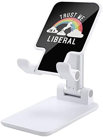 Верувај ми дека сум либерална Уникрон смешна преклоплива десктоп мобилен телефон, преносни прилагодливи додатоци за биро