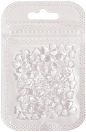 100 парчиња/торбички нокти уметнички шарми чисти рамни дно orубов украсен смола дијамант стерео образ е црвен кристал, с
