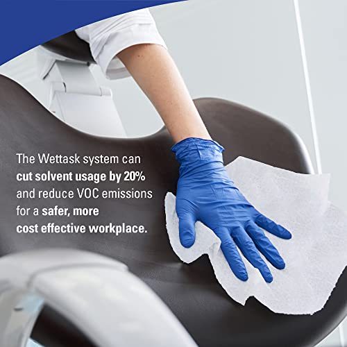 Wypall Wettask Customizable System System System System, стандардна големина, 4 кофи и 4 капаци/случај