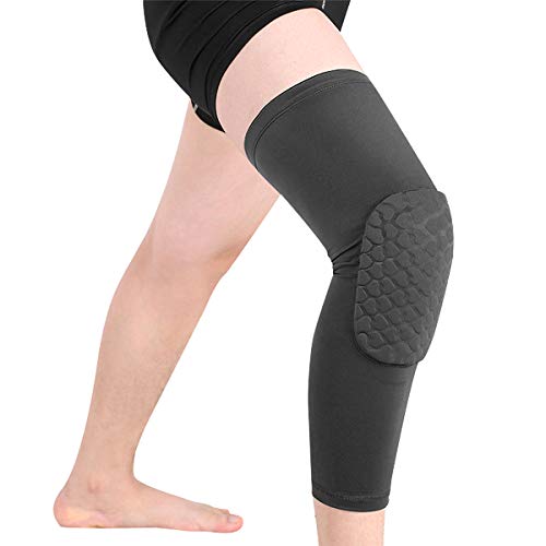 Abaodam 2 парчиња кратки саќе анти-судир спортско колено загради за ракави за ракави за ракави Поддршка за дишење на коленото заштитник
