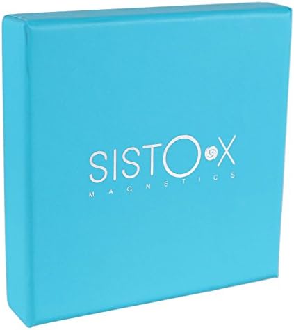 Sisto-X Супер силна магнетна магнетна путер финиш од Систо-x® бакарна нараквица 6 магнети здравство ретка земја ndfeb xl