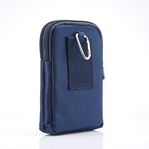 Мобилни телефони Holsters 6,3 инчи Универзален спорт на отворено 3 џебови Мулти-функционална торба за торбичка со карабинер компатибилна