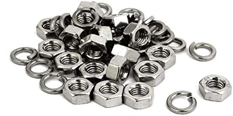 Нов LON0167 10PCS M6X12MM 304 Држарен челик од не'рѓосувачки челик U-BOLT W HEX NUT FLAT SLING SUSHER (10 Stücke M6X12MM 304 Edelstahl