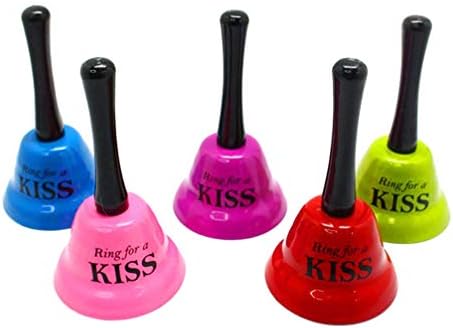 Bestoyard Ring for Sex Bell Party Party Kiss Bell Novelty Scuanty Comanty Toy за loversубовници Случајни зборови и боја