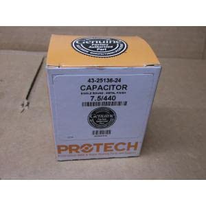 Protech 43-25136-24 * 7.5UF x 440VAC Кондензатор на тркалезно работење
