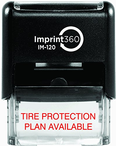 Снабдување360 АС-ИМП1060-Достапен Е План За Заштита НА ГУМИТЕ, Тежок Комерцијален Квалитетен Гумен Печат Со Само-Мастило, Црвено Мастило,