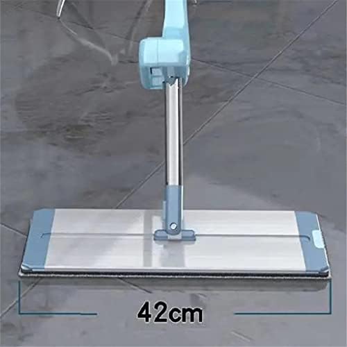 BKDFD четка за чистење на подот за миење за миење дома и кујна алуминиум глава ротирачка суво куќа прозорец бришач за бришење рамна четка
