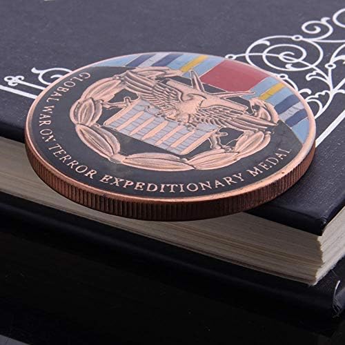 Глобална Војна против Тероризмот Експедициски Медал Сувенир Бронзена Колекција Монети Уметност Сад Воена Комеморативна Монета