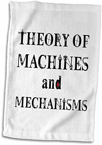 3drose Теорија на машини и механизми Декоративен текст на бели - крпи
