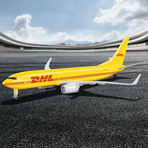 Зафатени мерки 1: 300 скала DHL Airlines 737 модели на авиони модели на легура на авионски модел на авион