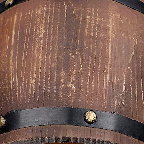 Новости Антички вештачки смола вино барел за приврзоци за приврзоци виси рустикално уникатно кујнски бар тавански ламба светлосни тела