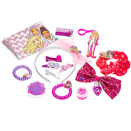 Барби-Таунли Девојка Додатоци Кутија|Подарок Сет За Деца Девојки|Возраст 3+ Вклучувајќи Лак За Коса, Лента За Глава, Клипови За Коса,
