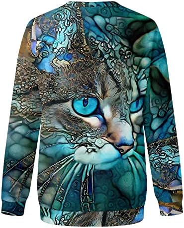 Облека за мачки за мачки екипаж Спандекс облеки за џемпери на ракави Работи атлетски празник Ноќта на вештерките Каваи облеки ru