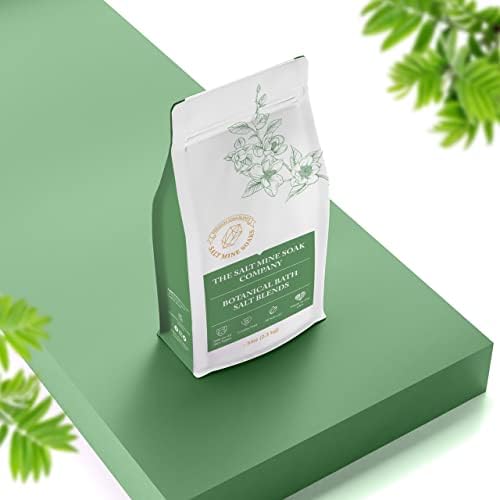 Зелен Чај Ботанички Фино Зрно Бања Сол Мешавина 20 фунти - Прилагодено-Сина