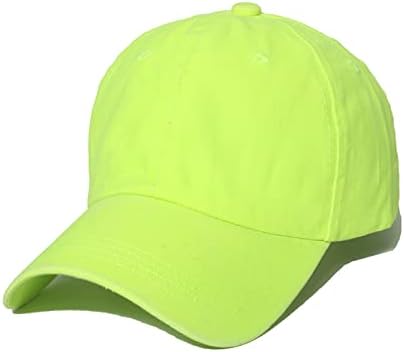 Флуоресценција бејзбол капа капа на висини летни велосипедизам капачиња цврсти капачиња бејзбол капи за жени на отворено камионџија капа