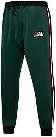 Блок за блокирање на бои за мажи 2 парчиња облеки со долги ракави целосни поштенски јакни и џогери спортови поставени обични тенок пот.