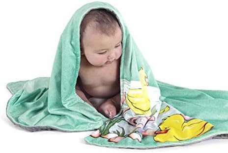 Сороро деца: бебе ќебе, меко пријатно минки новородено патка буден/патка заспана [Изберете боја]
