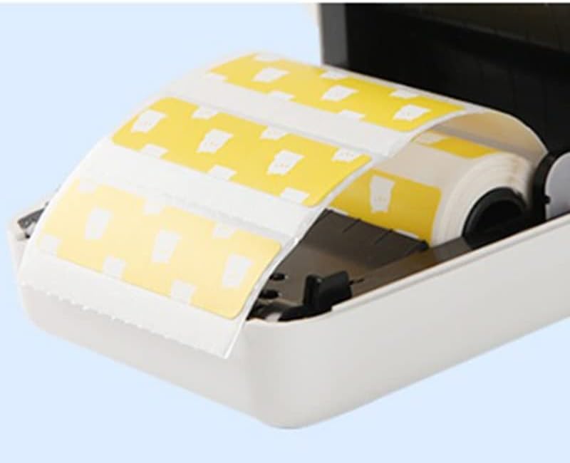 ZLXDP мини термички печатач за фотографии Преносен џеб мобилен мобилен 58мм хартија за налепница за печатач за домашна канцеларија