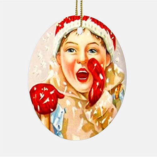 Божиќен украс - Зачувување на Божиќните украси за чување украси 2022 Прилагодливи подароци 009.ЦИЈА Снежна лопата Гроздобер Божиќна зима