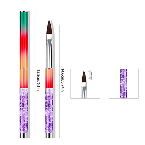 Течни Quicksand Sequins Sequins Crystement Crystal Pen Електроплетирајќи боја Постепено печат на ноктите Полски есенски бои