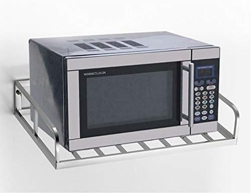 Mmид за микробранова полица ММ, монтиран, држач за рерна од не'рѓосувачки челик, единечен решетка за складирање на решетки за кујна за кујна