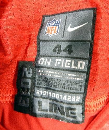 2013 Сан Франциско 49ерс Алдон Смит #99 Игра Издадени Црвениот Дрес 44 ДП34839-Непотпишан Нфл Игра Користи Дресови