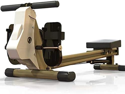 Веслачка машина Преклоплива Опрема За Вежбање Со Едрилица 12 Поставки За Отпорност со Лцд Дисплеј 440 ФУНТИ Капацитет За Тежина За Домашна