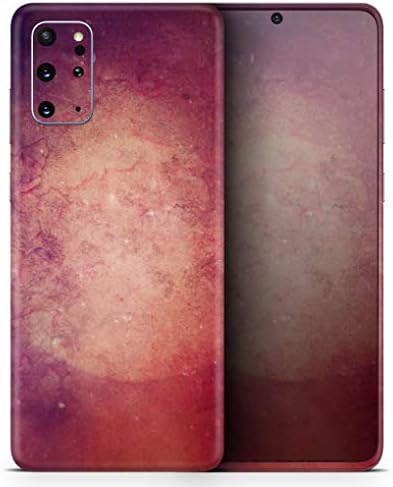 Дизајн Скинц Апстрактни оган и мраз V20 Заштитна винил декларална обвивка за обвивка на кожата компатибилен со Samsung Galaxy S20