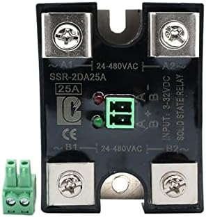 Lemil 10A 25A 40A DC Control Dual Control Dualc Dualc единечен излезен контролен единечен реле за цврста состојба 1 парчиња