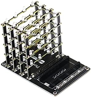 Pico Cube 4x4x4 64 LED коцка комплет за малина Пи Пико