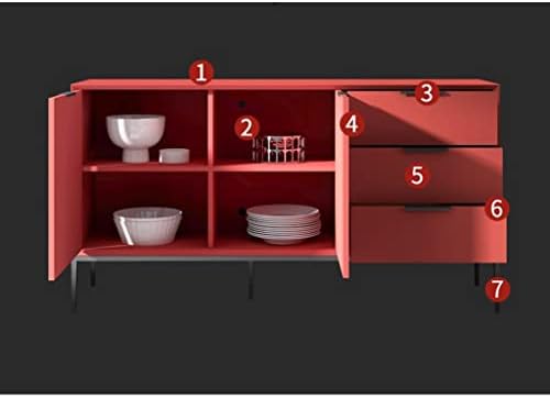 Nizame Nightstand со 3 фиоки, единица за организатор, складирање за складирање за спална соба, ходник, влез, плакари, цврста челична рамка, лесна рачка за влечење, 59 * 15,7 * 31,4 ин