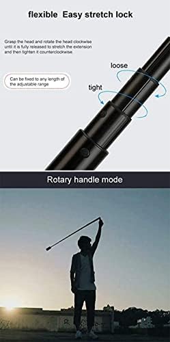 Ieago RC Bullet Time Selfie Stick For Insta360 X3, ротатибилна продолжена рачка Невидлива кабел за време на куршуми со интегриран